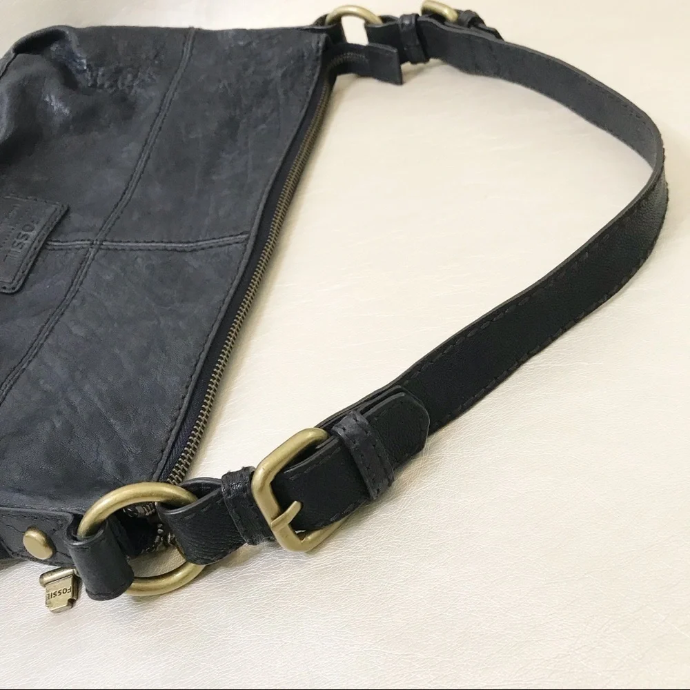 Fossil Long Live Vintage blue shoulder bag - Picture 4 of 11